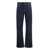 Off-White Off-White Straight-Leg Trousers Navy