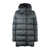 Herno Herno Long Down Jacket With Faux Fur Hood Gray GRAY