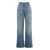 Palm Angels Palm Angels Wide-Leg Jeans Navy