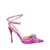 MACH & MACH Mach & Mach Satin Double Bow High Heels Shoes Multicolor