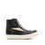 Rick Owens Rick Owens High Vintage Leather Sneakers Black