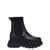 Sacai Sacai Chelsea Leather Ankle Boots Black