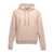 ETRO Logo embroidery wool hoodie Beige