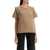 Isabel Marant Zelitos Organic Cotton T-Shirt LIGHT KHAKI