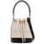 Marc Jacobs The Colorblock Leather Bucket Bag IVORY MULTI