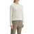 Golden Goose Crewneck Pullover With NATURAL WHITE