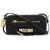 Moschino Shoulder Bag With Metal Logo Detail MULTI BLACK