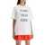 Moschino "Oversized T-Shirt With Same Old MULTI WHITE