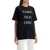 Moschino "Oversized T-Shirt With Same Old MULTI BLACK