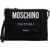 Moschino Nylon Logo Pouch With Zip MULTI BLACK