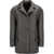 Salvatore Santoro Leather Jacket GREY