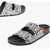 Moschino Love Slides Sandals Birki130 With Logoed Buckles* Black & White