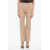 REMAIN Straight Leg Leather 5-Pockets Pants Beige