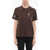 UNDERCOVER Jun Takahashi Beads Embellished Crew-Neck T-Shirt Brown