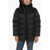 UGG Quilted Shasta Down Jacket With Nabuk Insert And Real Fur De Black