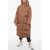 UGG Padded Keeley Maxi Jacket With Hidden Closure Brown