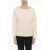 Lisa Yang Cashmere Boat Neckline Sweater White