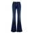 MOTHER 'The Doozy' Blue Flared Jeans In Denim Woman BLUE