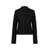 COURRÈGES Courrèges Tailored Jacket Officer Heritage Crepe Clothing Black