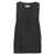 Saint Laurent Saint Laurent Silk Tank Top GRAY