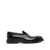 Dolce & Gabbana Dolce & Gabbana Black Calf Leather Loafers With A Brushed Effect Black