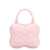 Ganni Ganni Butterfly Eco-Leather Small Bag PINK