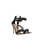 Gianvito Rossi Gianvito Rossi Bijoux Leather Heel Sandals Black