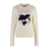 Ganni Ganni Crew-Neck Wool Sweater Beige