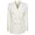 Erika Cavallini Erika Cavallini Wool Twill Alberta Jacket WHITE