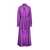 Rochas Rochas Long Dress In Crepe De Chine Clothing Multicolor