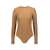 Maison Margiela Maison Margiela Stretch-Jersey Long Sleeve Bodysuit Clothing Beige