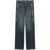 MM6 Maison Margiela Mm6 Maison Margiela Straight Leg Blue Denim Trousers BLUE