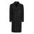 Tagliatore Tagliatore Wool Blend Double-Breasted Coat Black