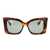 Saint Laurent Saint Laurent Eyewear Sunglasses Brown