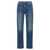 MOTHER 'The Mid Rise Hoker Hover' jeans Blue