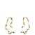 Dries Van Noten Pearl earrings Gold