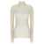 Jil Sander Silk turtleneck top White