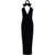 Alessandra Rich Long Dress BLACK