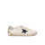 Golden Goose SUPER STAR LEATHER UPPER GLITTER STAR HEEL AND SPUR White