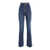 Elisabetta Franchi DENIM TROUSERS Blue