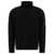 C.P. Company C.P. Company Half-Zip Sweater With "Lens" Detail Black