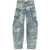 THE ATTICO The Attico Fern Denim Cotton Jeans CLEAR BLUE