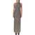 Tom Ford Tom Ford Braided Metal Long Dress METALLIC OLIVE