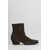 Metisse Metisse Texan Ankle Boots Brown