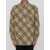 Burberry Check Wool Shirt Beige