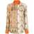 PIERRE-LOUIS MASCIA Pierre-Louis Mascia Printed Silk Shirt ORANGE