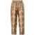 PIERRE-LOUIS MASCIA Pierre-Louis Mascia Printed Silk Trousers Beige