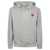 Comme des Garçons Comme Des Garçons Logo Cotton Hoodie GREY