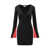 JW Anderson JW Anderson Contrast Dress Black