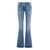 Off-White Off-White High-Rise Flared Jeans Navy